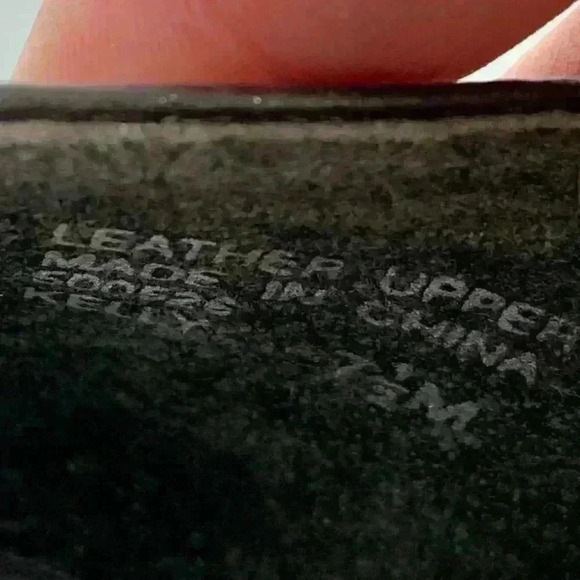 Mootsies Tootsies Kelly heels 7.5 brown leather square toe vintage 90s academia - Picture 13 of 14